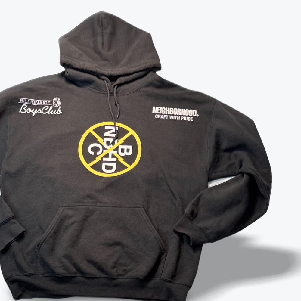 Neighborhood Tokyo x Billionaire Boys Club Hoodie BBC x NBHD Mens Large Japan